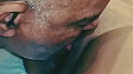 The old man called Tejaswini to the hotel and licked her pussy and drank water