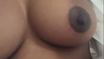 HOT DUSKY TELUGU MAAL SHOWING PERKY BOOBS TO LOVER ~ 2 CLIPS (2) 2