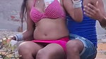 VERY HOT song making – Madhu Rai boobs squeezed very hard & milk sprayed from bra (2)
