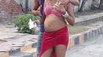 VERY HOT song making – Madhu Rai boobs squeezed very hard & milk sprayed from bra (2)