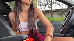 10Kate Rich The Shameless Bitch Couldnt Resist And Fucked a Stranger In The Middle Of The Road