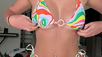 2Ella Alexandra Bikini Trying On