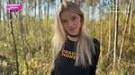 2Kuporovaa Krupa I Fucked a Slutty Blonde Hard In The Forest And Came In Her Mouth