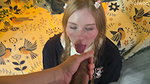 2Yuiwoo Schoolgirl Interrupted My No Nut November And Got a Mouthful Of Cum
