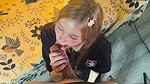 2Yuiwoo Schoolgirl Interrupted My No Nut November And Got a Mouthful Of Cum