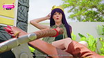 3Diana Rider Clash Royale Cosplay Mega Knight Battles For Dagger Duchess Tight Wet Pussy