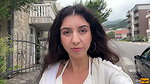 3Katty West Wife Fucked Hard And Covered In Cum For a Walk On Public Cumwalk