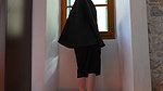 3Kriss Kiss Nun Swallows Priest Halfway Then Begs Cum On My Tits Priest