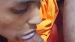 Horny Desi Bhabhi Sucking Cock with Bindiya and Cum On Her Face