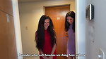 5Kate Rich Katty West Slutty Neighbors Ask For Cum On Their Cute Faces For Public Cumwalk