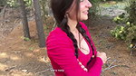 6Kate Rich She Got Lost In The Forest But Was In No Hurry To Leave And Got Sperm On Her Cute Face From a Stranger XXX