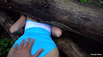 7Veronika Charm Hot Surprise In Forest Two Guys Found Stuck Girl And Fuck Her