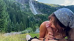 Anna Mountain View POV Blowjob