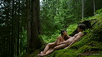 Anna Ralphs Getting Lost Naked Somewhere Outdoor Forest Blowjob