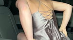 Bridesmaid Slips Out From The Wedding For a Backseat Quickie XXX