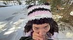 Outdoor Freezing Fucking In The Snow
