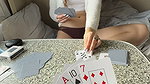 Princess Alice Card Game In Train Compartment Turned Into Hard Pussy Fucking