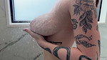 Spying On My Huge Natural Tits Step Sister While Shes Taking a Shower