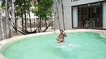 World Record Gangbang Queen Fucked By The Pool