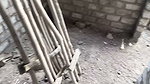 Outdoor sex in under construction building with cute girl, tight pussy sex