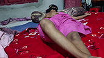 Big ass indian stepmom gets unexpected fuck with cum in pussy from step son