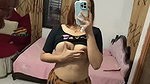 Cute Sexy Bengali GF Stripping Showing Pressing Boobs Fingering ~ 8 CLIPS (2) 1