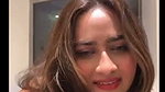 Divya mistry first live in transparent lingere, nipple visible