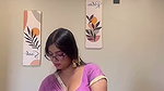 KAULINI RAVISHING CUTE AMPLE CLEAVAGE VIEW IN SAREE (2)