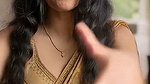 KEERTHI NAIR SENSATIONAL IN SAREE UUFFF AI EDIT VIDEO (2)