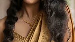 KEERTHI NAIR SENSATIONAL IN SAREE UUFFF AI EDIT VIDEO (2)