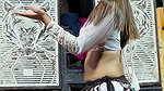 MAYRA KHAN SEDUCTIVE UP STAGE DANCER VIDEOS NAVEL TEASE HQ 2