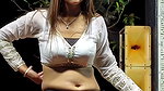 MAYRA KHAN SEDUCTIVE UP STAGE DANCER VIDEOS NAVEL TEASE HQ 5
