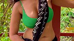 SIMON SHARMA IRRESISTIBLE LUSTY BABE IN BRA BLOUSE SAREE FLAUNT (2)