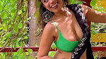 SIMON SHARMA IRRESISTIBLE LUSTY BABE IN BRA BLOUSE SAREE FLAUNT (2)
