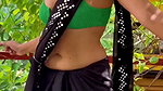 SIMON SHARMA IRRESISTIBLE LUSTY BABE IN BRA BLOUSE SAREE FLAUNT (2)