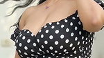 South Indian Girl Hot Cleavage & Looking So Gorgeous In Black Dress