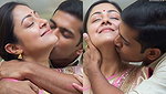 [6 CLIPS in same thread] Jyothika Kissed with extreme passion VERY HOT [AI EDIT] 5