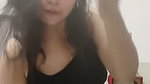 chubby desi girl flesshy big deep navel in black dress 1