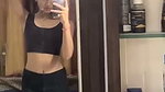 update Sexy Slim Horny Gf Showing & Rubbing Pussy 7