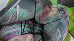 7 Filmz Tattoo dreier madchen offenen Arsche fur tatowierten schwanz