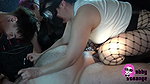 Abby Strange Minischwanz Loser wird bespielt SPH CBT Fussfetisch