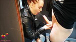 AnjaAmelia Blowjob und Cumshot im Kaufhaus