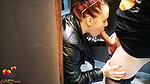 AnjaAmelia Blowjob und Cumshot im Kaufhaus