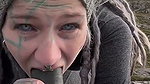 Anuskatzz Vanlife UK Vlog public blowjobs and fucking on the beach