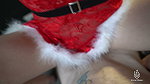 BettDuett Creampie beim Schwanzreiten zur Weihnachtszeit