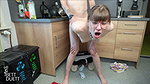 BettDuett Mit Creampie von Hausarbeit befreit