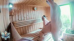 Billy Stone Geiler fick und spermatausch in der Sauna AnjaAmelia