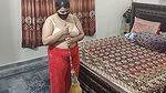 pakistani bigass step mom cleaning room