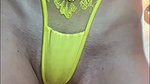 Hayley Maxfield Yellow Lingerie