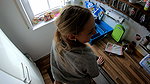 Kathybunny18 Userwunsch in der Kuche mit Tittenbesamung Part 1